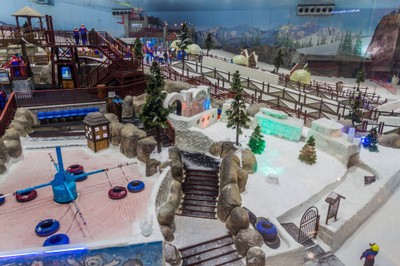 บรรยากาศ Mall of the Emirates