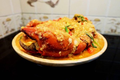 วิธีทำ Chilli Crab (ปูผัดซอสพริก)