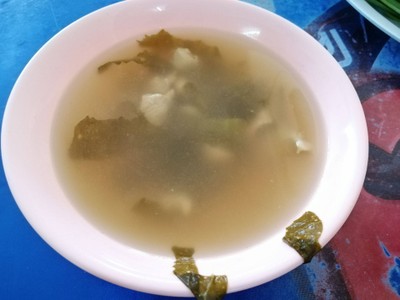 ต้มผักกาดดองกระดูกหมู