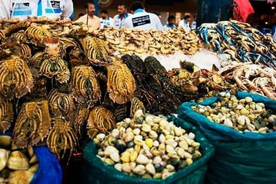 บรรยากาศ Deira Market