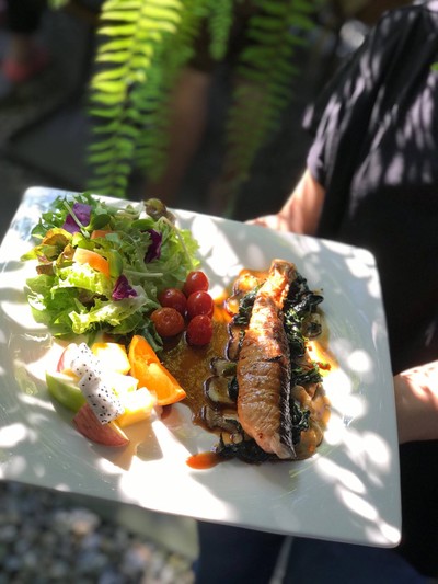 สเต๊กปลาแซลมอล