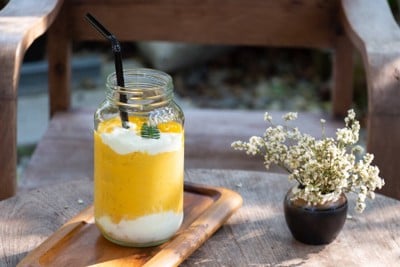 เมนูของร้าน Fernpresso Cafe ใกล้สนามบินเชียงใหม่