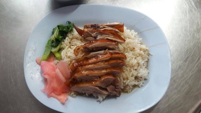 บะหมี่หน้าเป็ดย่าง