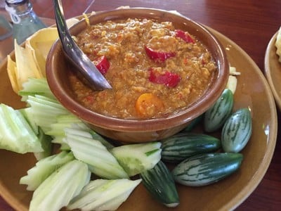 เมนูของร้าน ห้องอาหารเยื่อไม้