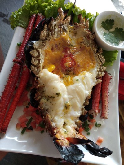 กุ้งแม่น้ำ มันกุ้งเยิ้มๆกินคู่กับข้าวสวยร้อนๆราดด้วยน้ำจิ้มซีฟู๊ด 👍