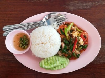 เมนูของร้าน ผัดไทยคุณไกร