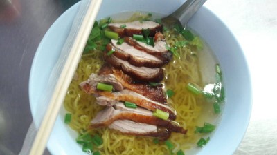 บะหมี่น้ำหน้าเป็ด