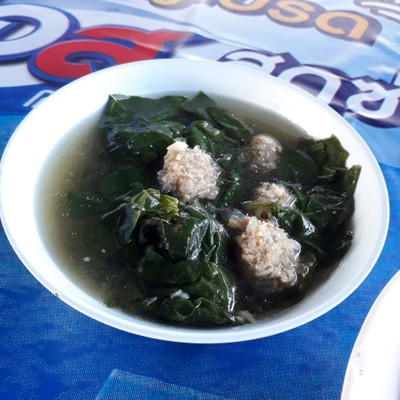 แกงจืดตำลึงหมูสับ