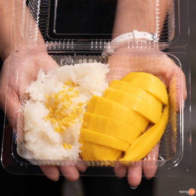 Mango Sticky Rice & Corn