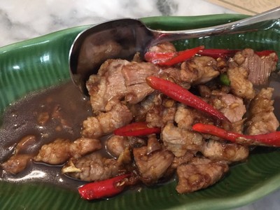 หมูผัดกะปิ