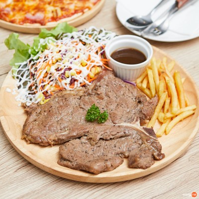 เมนูของร้าน อิ่มสุข สเต๊กเฮ้าส์