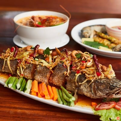 เมนูของร้าน สวนอาหารวังโพธิ์