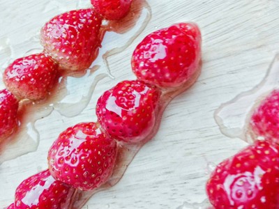วิธีทำ 🍓 คริสตัลสตอเบอร์รี่ ❄ วิธีทำ 🍓 คริสตัลสตอเบอร์รี่ ❄