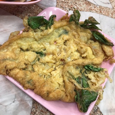 ไข่เจียวโหระพา