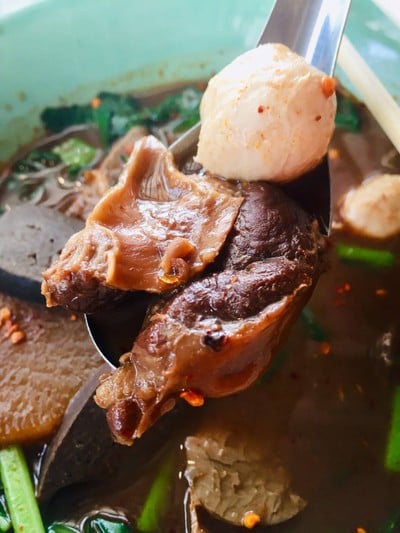 เกาเหลาซุปแซ่บปรุงเสร็จ