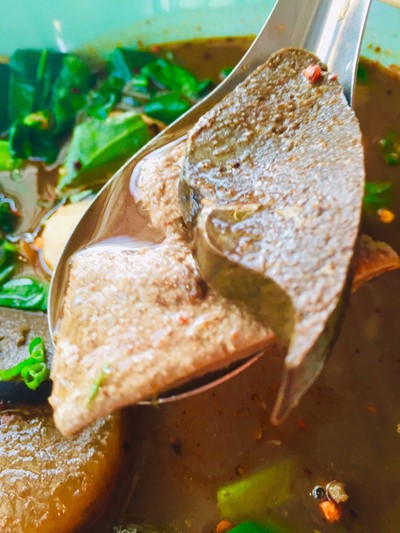 เกาเหลาซุปแซ่บปรุงเสร็จ