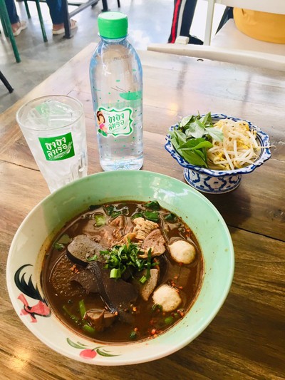 เกาเหลาซุปแซ่บปรุงเสร็จ