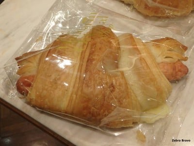 Cheese & Bacon Sausage Croissant