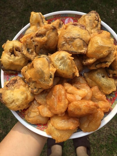 “ขนมเข่งทอด"