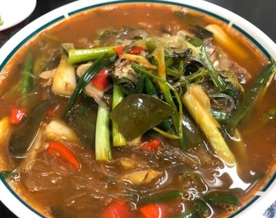 แกงวุ้นเส้นปลากระป๋อง