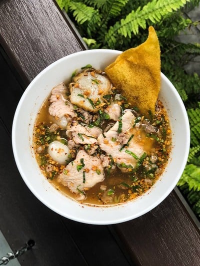 เมนูของร้าน ก๋วยเตี๋ยวคำหวาน ทุ่งโฮเต็ลพลาซ่า