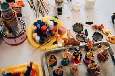 บรรยากาศ ศูนย์ตุ๊กตาชาววังบ้านบางเสด็จ