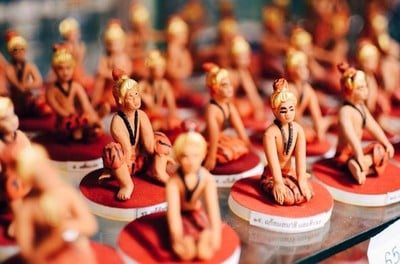 บรรยากาศ ศูนย์ตุ๊กตาชาววังบ้านบางเสด็จ