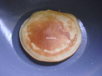 วิธีทำ Pancakes with bacon