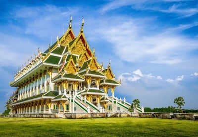 บรรยากาศ วัดขุนอินทประมูล