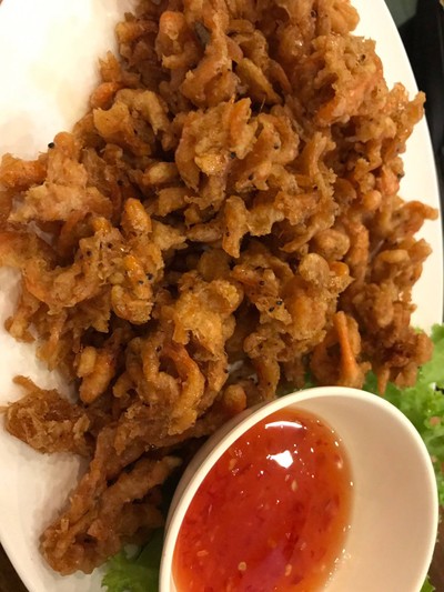 กุ้งฝอยทอด