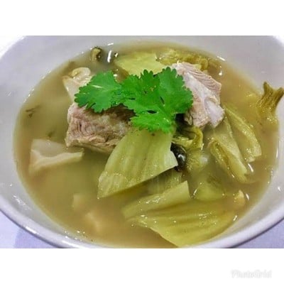 วิธีทำ ต้มจืดผักกาดดองกระดูกหมู วิธีทำ ต้มจืดผักกาดดองกระดูกหมู