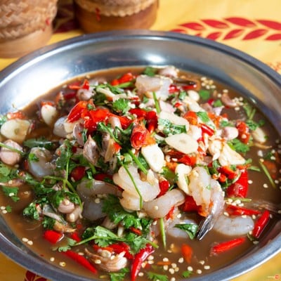 เมนูของร้าน ลาบนัว อุดรธานี