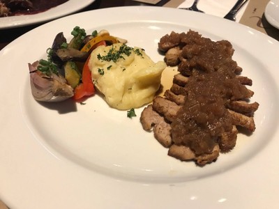 สันคอหมูซอสแอปเปิ้ล