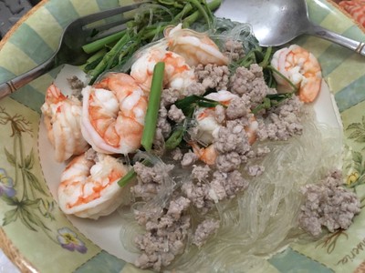วิธีทำ ยำวุ้นเส้นรวมมิตร