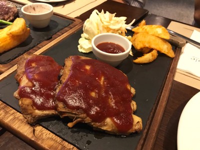 Full rack spare rib