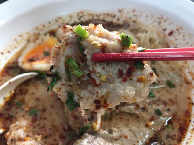 ก๋วยเตี๋ยวน้ำเต้าหู้ (ต้มยำ)