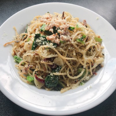 วิธีทำ สปาเก็ตตี้ปลาเค็ม