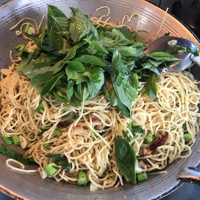 วิธีทำ สปาเก็ตตี้ปลาเค็ม