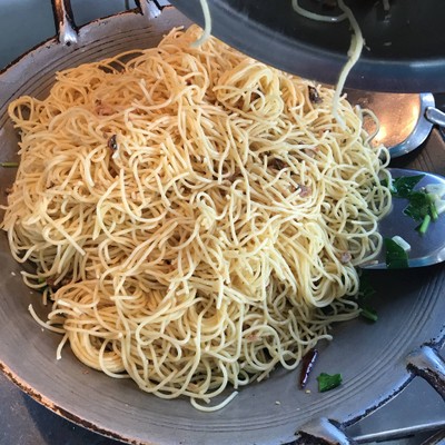 วิธีทำ สปาเก็ตตี้ปลาเค็ม