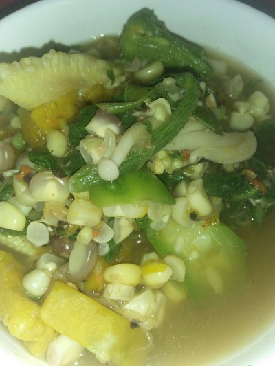 วิธีทำ แกงเลียงผักรวม