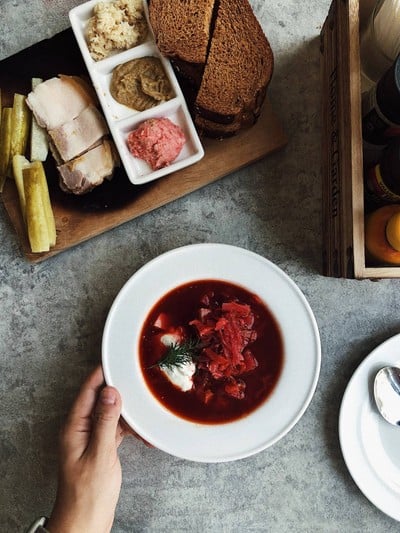 Borscht . A tale of beets