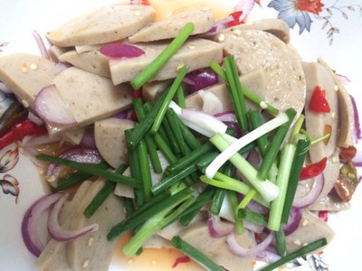 วิธีทำ ยำแซ่บหมูยอ