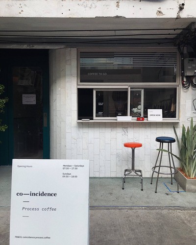 Co-incidence process coffee