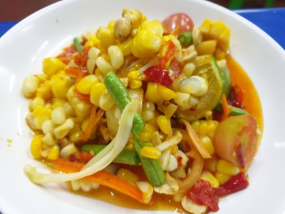 ตำข้าวโพด
