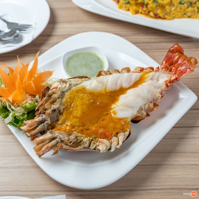 เมนูของร้าน สมพงศ์ซีฟู้ด ปากน้ำ สมุทรปราการ