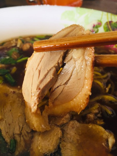 เมนูของร้าน ก๋วยเตี๋ยวเป็ด ป.เจริญ