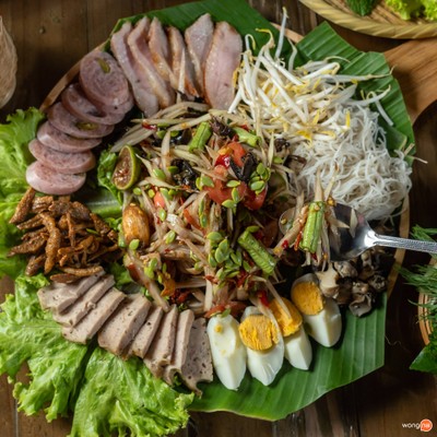เมนูของร้าน ครัวแม่อุไร อาหารไทย-อีสาน ส้มตำเลิศรส อาหารจานเดียว