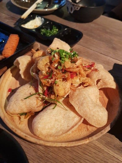 Fried Ebi Tom Yum