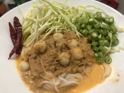 วิธีทำ น้ำยากะทิ สูตรใช้ทูน่ากระป๋อง 