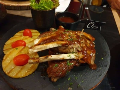 เมนูของร้าน Olim House Pizza Homemade